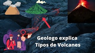 GEOLOGO explica ¿Qué TIPOS DE VOLCANES  el 4 te SORPRENDERA 🌎🌋 [upl. by Harrison]