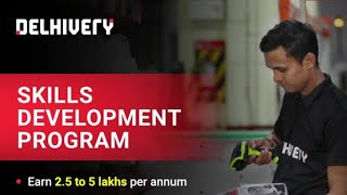 Logistics Free Training and Jobs  Delhivery Skills Development Program  Delhivery Recruitment [upl. by Annoirb]