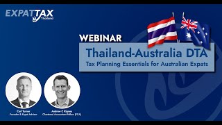 Expats In Thailand Essential DTA Tips For Australian Expats  Tax Planning Essentials In 2024 [upl. by Bourke502]