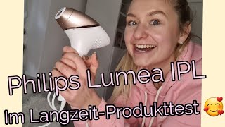 Philips IPL Haarentferner Erfahrung und Livetest des Lumea Geräts über 8 Wochen Langzeittest [upl. by Raina]