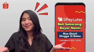 Cara Belanja Pakai SPayLater di Shopee [upl. by Leissam893]