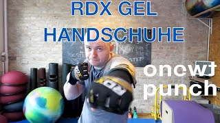 Authentische RDX Gel Bandagen für die Box Handschuhe [upl. by Sirama]