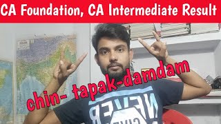 CA Foundation and CA Intermediate Result discussion [upl. by Caspar148]