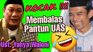 Kocak Ustadz Yahya Waloni berbalas pantun Ustadz Abdul Somad Khusus kehadiran Dakwah di Medan [upl. by Yereffej]