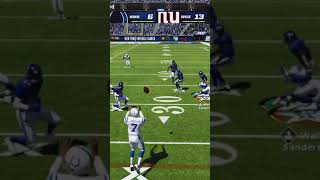 THE CRAZIEST MADDEN 22 PLAY BEST CLIP IN MADDEN HISTORY MADDEN 22 ULTIMATE TEAM Shorts Madden22 [upl. by Elynad858]