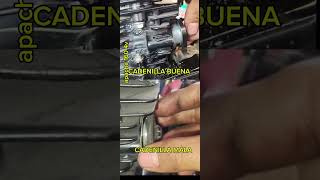 Como saber si la cadenilla de tu moto está mala [upl. by Enner528]