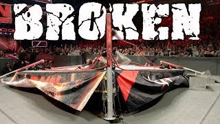 11 Shocking unbelievable ring collapse Moments WWE Wrestlers Broke The Ring [upl. by Timmy]