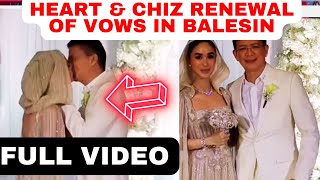 Heart Evangelista wedding RENEWAL of VOWS 2024 full video [upl. by Yedorb130]