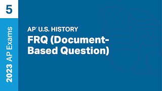 5  FRQ DBQ  Practice Sessions  AP US History [upl. by Noirrad]