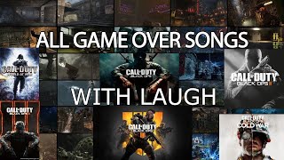 All COD Zombies Game Over Song wLaugh Nacht  Forsaken [upl. by Eddie]