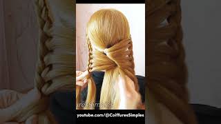 Easy updo hairstyles hairtutorial [upl. by Akeemat]