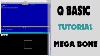 QBasic Tutorial for Kids Part 1 [upl. by Ahseniuq]