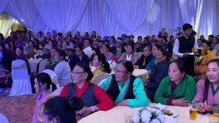 Phinjo WAngdi and Aska Dolma Sherpa wedding Reception at Radission Hotel 17january2024 [upl. by Hahseram543]