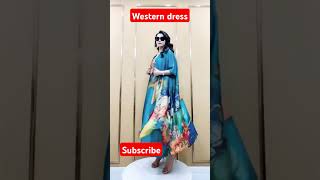 western dress for girlsshortsviralyoutubeshorts [upl. by Emile]