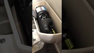 Kohler Sloan Flushmate toilet tank replacement [upl. by Vyner190]