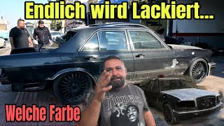 Es wird Lackiert Welche Farbe W126 SKlasse Türkei Lackieren [upl. by Nelav]