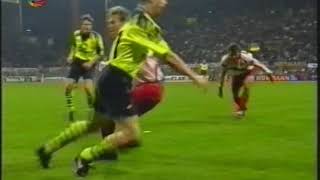 19931994 30 Spieltag Borussia Dortmund  1 FC Köln Einstieg beim Stand von 01 [upl. by Enorahs813]