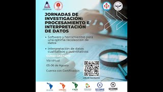 JORNADAS DE INVESTIGACIÓN PROCESAMIENTO E INTERPRETACIÓN DE DATOS [upl. by Marella439]