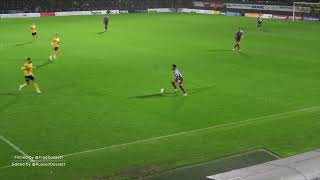 Boston United vs Scunthorpe United Highlights Video [upl. by Ahtram]