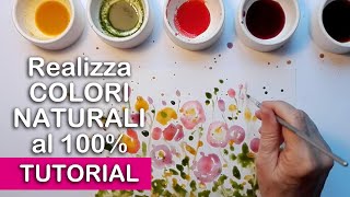 Colori fai da te naturali al 100 [upl. by Estel152]