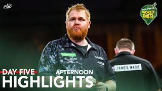 UPSETS APLENTY Day Five Afternoon Highlights  202324 Paddy Power World Darts Championship [upl. by Lossa]