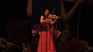 Vivaldi Winter Largo evaleónviolin violin horstsohm amp orchestra shorts music [upl. by Enymzaj892]