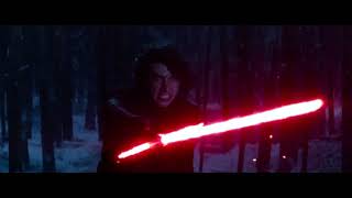 Finn vs Kylo Ren  WITH ENHANCED MUSIC [upl. by Earahc842]