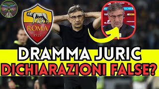 🔥 JURIC SHOCK quotROMA DERUBATA DALLINTERquot 😱 DYBALA SACRIFICATO TIFOSI FURIOSI 💥 [upl. by Winifred60]