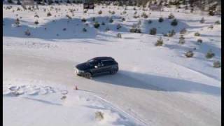 New Audi RS 3 Sportback 2011 Snow Driving [upl. by Anatnom]