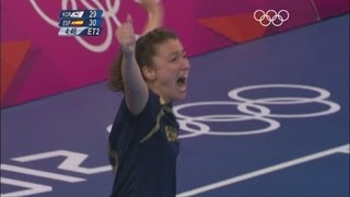 Spain Win Womens Handball Bronze Medal  London 2012 Olympics [upl. by Aihcila]