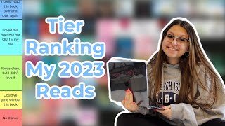 Tier Ranking All The Books I Read In 2023 [upl. by Danielle]