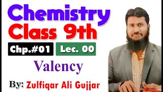 valency partI  Chapter  1  Chemistry Class 9th [upl. by Margarita421]