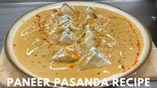 Paneer Pasanda Recipe  पनीर पसंदा रेसिपी  Restaurant Style Paneer Pasanda  Stuffed Paneer Pasanda [upl. by Gebler]