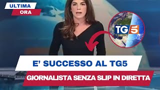 Ultima Ora  La Giornalista Costanza Calabrese senza Slip in Diretta al TG5Fan Sconvolti [upl. by Hendon]