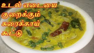 Sorakkai Kootu in Tamil  Sorakkai Paasi Paruppu Kootu  Bottle Gourd Curry in Tamil [upl. by Kirbie609]