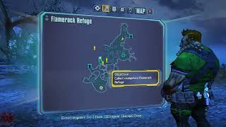 Borderlands 2  Post Crumpocalyptic Quest Guide Flamerock Refuge [upl. by Farrel794]