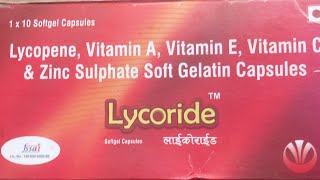 LycopeneMultivitamin and minerals with Zinc sulpahate soft gelatin capsule review [upl. by Oeram]