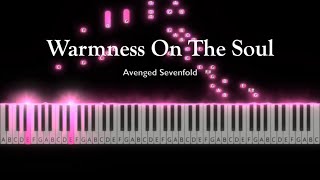 Warmness On The Soul  Avenged Sevenfold  Piano Tutorial by Andre Panggabean [upl. by Nadual]