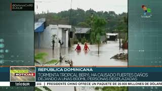 Inondations en République Dominicaine [upl. by Ynnahc633]