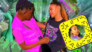 Amelia Monet amp E0 Baddest Snapchat Diary  code 💓💍💎 7 [upl. by Anyg]