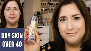 LOREAL VISIBLE LIFT SERUM ABSOLUTE FOUNDATION  Reformulated Dry Skin Review amp Wear Test [upl. by Nason]