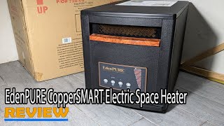 EdenPURE CopperSMART Electric Space Heater Review  Should you buy it [upl. by Dent]