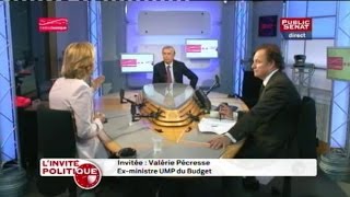 Valérie Pécresse  Linvité politique 18092012 [upl. by Ttihw81]