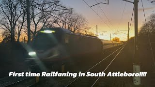 First time railfaning in South Attleboro MA w NortheastRailfan577 [upl. by Htabmas337]