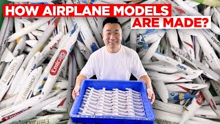 How Die Cast Airplane Models Are Made World’s Biggest Model Collection [upl. by Llehsim39]