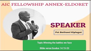 11082024  AIC FELLOWSHIP ANNEX  ELDORET ENGLISH ONLINE SERVICE [upl. by Tavis]