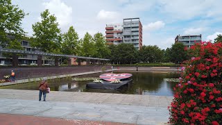 Walking in Amstelveen ⛅  Centre  Amsterdam Metro Area  4K60 [upl. by Aydidey]