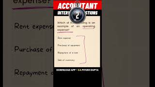 Accountant Interview Questions amp Answers Series Shorts Accountant [upl. by Nagiam99]