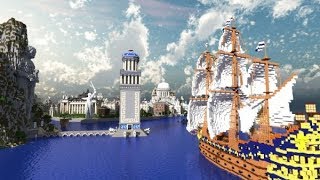 ASMR Français  Ma ville dans Minecraft Imperial City partie 3 [upl. by Yelyr715]