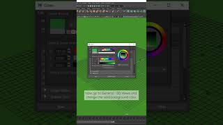 How to change viewport colors maya3d blender tutorial [upl. by Darton889]